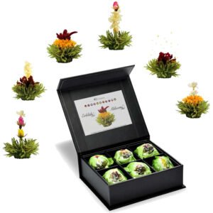 Tea Company Kvitnúci čaj ZELENÝ 6ks - Kolekcia kvitnúce čaje zelené