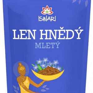 Iswari Ľan hnedý mletý BIO 250g