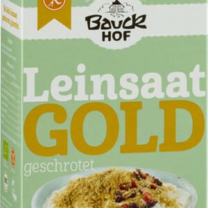 Bauckhof Ľanové semienka BIO 200g 200g - zlaté mleté