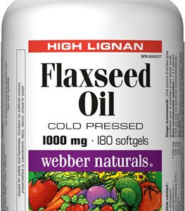 Webber Naturals Ľanový olej tablety 1 000mg 210 tabliet