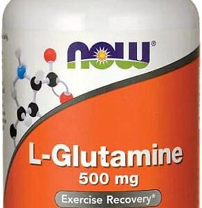 Now Foods L-Glutamín Now 500mg 120 veg. kapsúl
