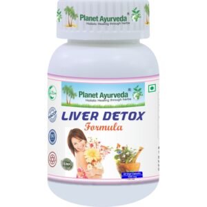 Planet Ayurveda Liver detox formula - Detoxikácia a regenerácia pečene 500mg 60 kapsúl
