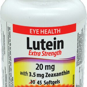 Webber Naturals Luteín a Zeaxantín 20mg 45 softgel kapsúl