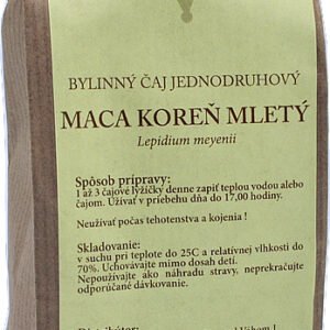 Nutrivital Maca mletá koreň BIO 200g koreň mletý