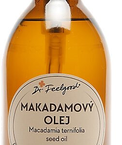 Dr.Feelgood Makadamový olej BIO RAW 250ml sklo + pumpa