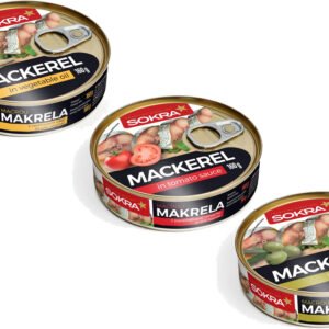 Sokra Makrela 160g - Makrela v olivovom oleji