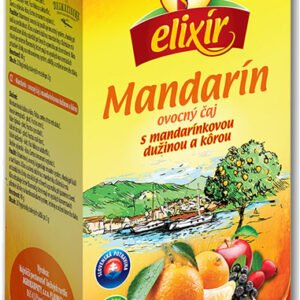 Agrokarpaty Mandarín - ovocný čaj s mandarínkovou dužinou a kôrou 20 vreciek (vrecko 2g)