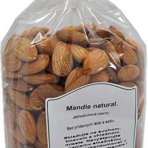 Nutrivital Mandle natural so šupkou 500g