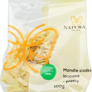 Natural Jihlava Mandle sladké plátky 100g