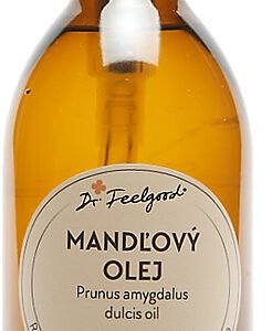 Dr.Feelgood Mandľový olej BIO RAW 250ml - sklo