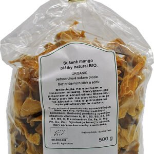 Nutrivital Mango natural plátky BIO 500g