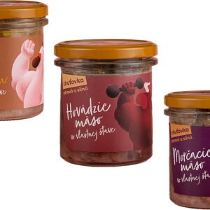 TOP-Farm Mäso vo vlastnej šťave 300g - Hovädzie mäso vo vlastnej šťave