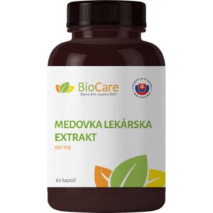 BioCare Medovka Extrakt 430mg 60kapsúl