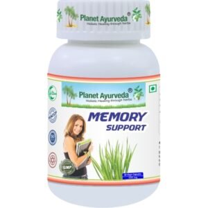 Planet Ayurveda Memory support - Pamäť, Sústredenie 500mg 60 kapsúl