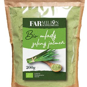 Farmilion Mladý jačmeň prášok BIO 200g