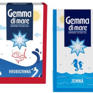 Gemma di mare Morská soľ jodidovaná jemná 1kg - jemná