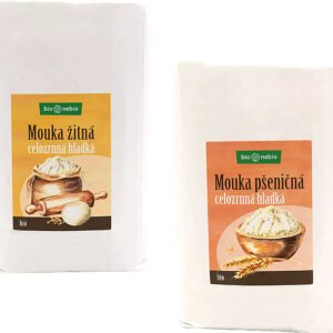 Bio Nebio Múka BioNebio 1kg - Žitná múka celozrnná hladká