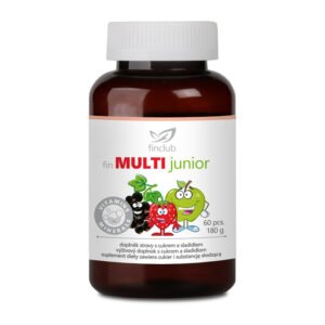 Finclub Multi junior 60ks želé jahôdok