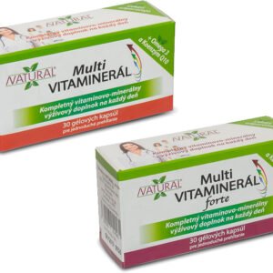 Natural Multi Vitaminerál Natural 30 gél. kapsúl - FORTE