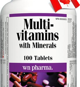 Webber Naturals MultiVitamín s Minerálmi 100 tabliet