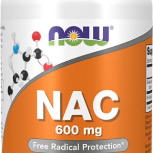 Now Foods NAC - ochrana proti voľným radikálom 600mg 100 veg. kapsúl