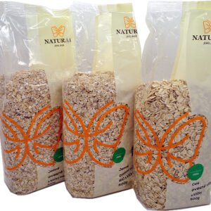 Natural Jihlava Naklíčené ovsené vločky 500g - Naklíčené ovsené vločky celé