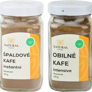 Natural Jihlava Nápoj kávovinový obilninový 170g - Kafe obilné instantný nápoj