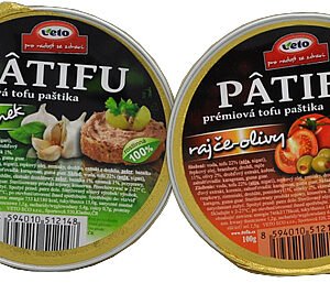 Veto Eco Nátierky Patifu 100g - Nátierka bazalka a cesnak