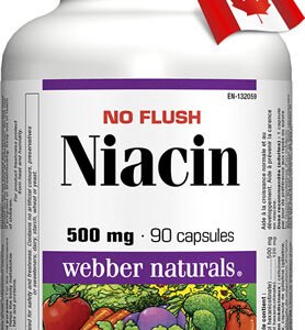 Webber Naturals Niacín 90 tabliet - nealergický