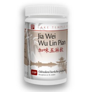 TCM Bohemia Odvedenie horúceho prameňa - Jia wei wu lin pian 33g - 100 tabliet [210P]