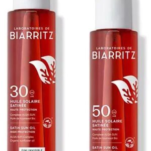 Laboratoires de Biarritz Olej na opaľovanie Satin Sun BIO 125ml - SPF30