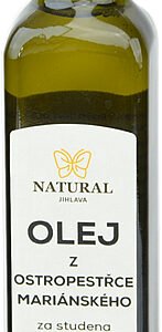 Natural Jihlava Olej z ostropestreca 250ml - za studena lisovaný