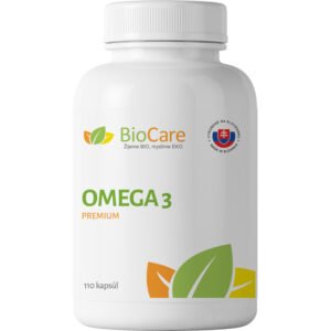 BioCare Omega - 3 PREMIUM 1000mg (460mg EPA/DHA) 110 gel. kapsúl