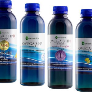 Nutraceutica Rybí olej - Omega 3 HP natural 270ml - Rybí olej čistý bez príchute