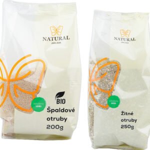 Natural Jihlava Otruby Natural 250g - Ovsené otruby