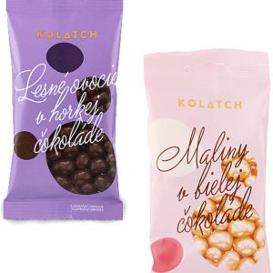 Kolatch Ovocie v čokoláde Kolatch BIO 35g - Jahody v mliečnej čokoláde