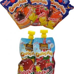 Toko farm Ovocná šťava 100% 200ml - Jablko a jahoda