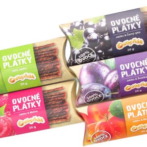 Toko farm Ovocné plátky Ovocňák 20g - Jablko a malina