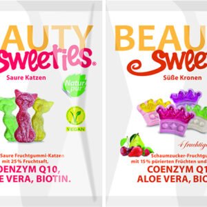 BeautySweeties Ovocné želé 125g -  Ovocné želé Slniečka a matcha