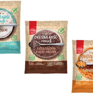 semix Omega3 kaše bezlepkové Semix 65g - Ovsená kaša s čokoládou a kešu orechami