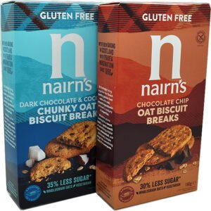 Nairn´s Ovsené sušienky 160g - Ovsené sušienkys čokoládou