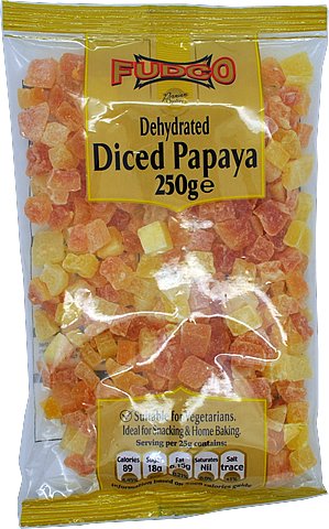 Fudco Papája kocky 250g