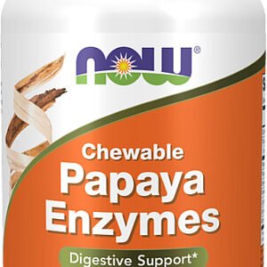 Now Foods Papaya enzýmy Now 180 pastiliek