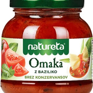 Natureta Paradajková omáčka s bazalkou 280g