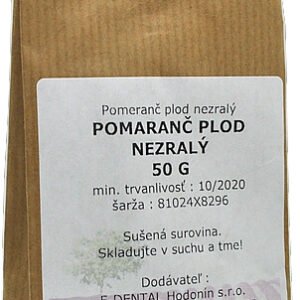 F-Dental Hodonin Pomarančovník nezrelý plod 50g - plod