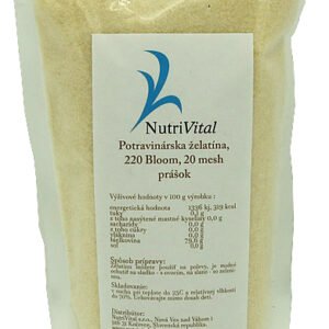 Nutrivital Potravinárska želatína 500g
