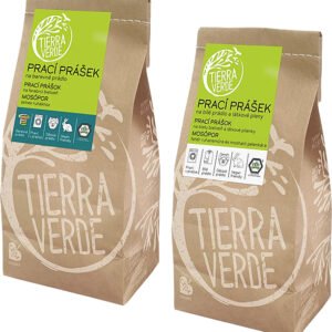Tierra Verde Prací prášok na bielizeň Tierra verde 850g - Prášok na bielu bielizeň a plienky