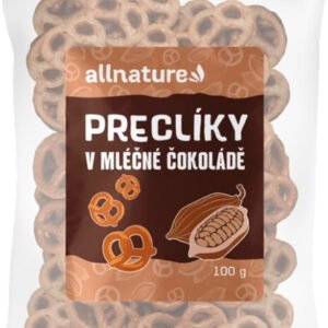 AllNature Praclíky v mliečnej čokoláde 100g