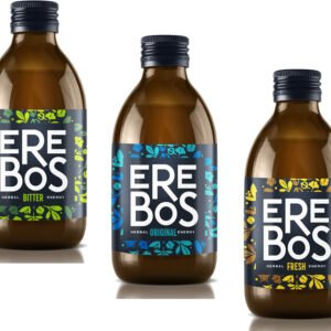 Erebos Prírodný energetický nápoj Erebos 250ml - Bitter