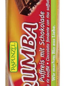 Rapunzel Pufovaná ryža v horkej čokoláde RUMBA BIO 50g - vegan